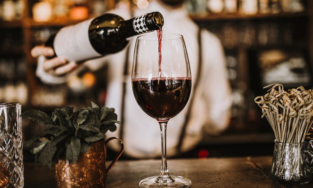 Nyd en lækker vin menu